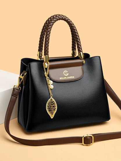 Importé - Sac À Mains Tendance Femme En Cuir Véritable