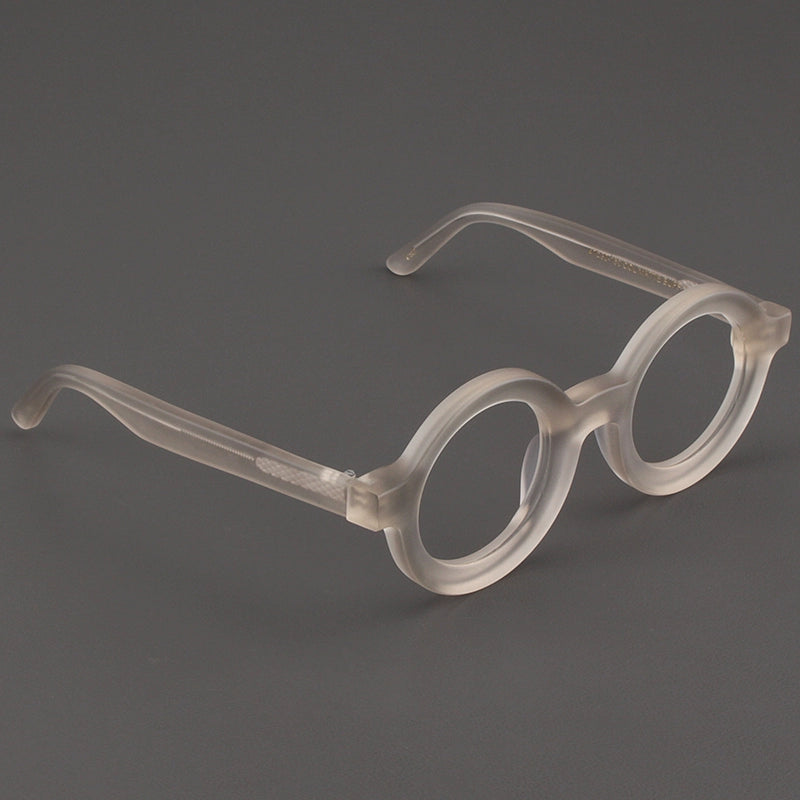 Importé – Monture Large Lunettes Rétro Mixte
