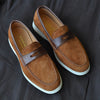Importé - Chaussure Homme Moccasin Style Cuir Daim