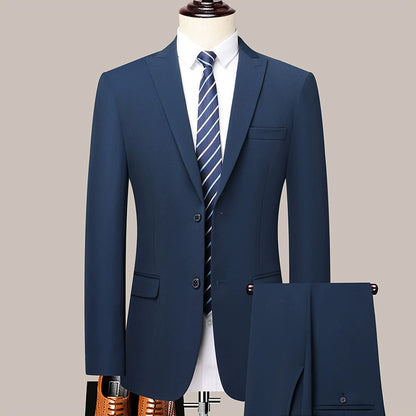 Importé - Ensemble Costume Playboy Homme Slim 2 Pièces
