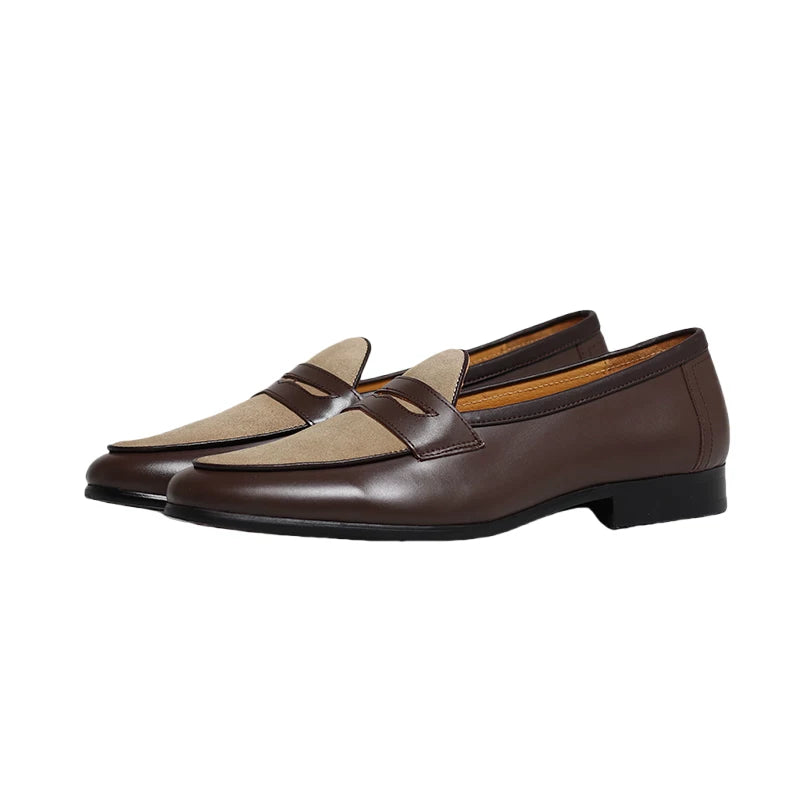 Importé - Chaussure Homme Mocassin Cuir Britannique