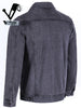 Importé - Jacket Homme Ample  A Manches Longues 100% Coton