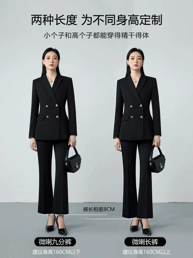 Importé - Ensemble Tailleur Femme 2-3 Pièces Slim Fit Premium