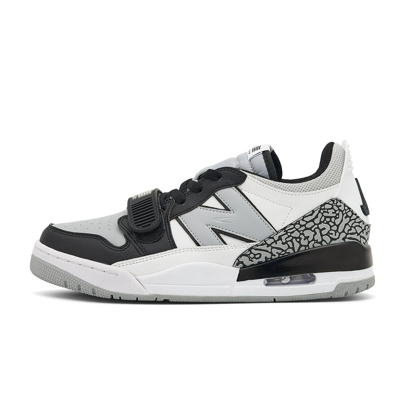 Importé - Chaussure Basket Mixte Sport Vintage Cuir