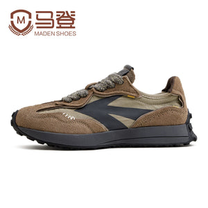 Importé - Chaussure Sneakers Forrest Gump Mixte Rétro Cuir