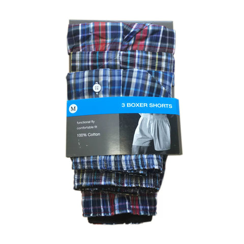 Importé - Lot 4 Boxers Sport Homme En Coton Pur
