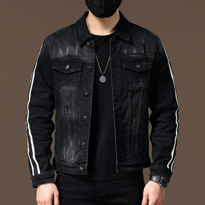 Importé - Ensemble Jacket Homme En Jean Slim Fit