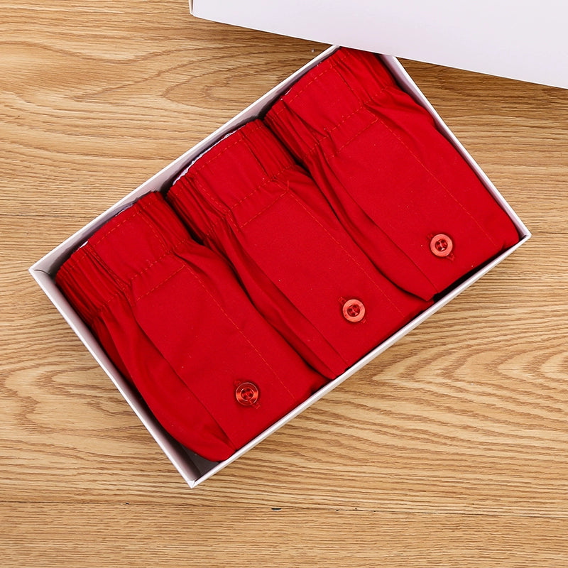 Importé - Lot 3 Boxers Sport Homme Pur Coton