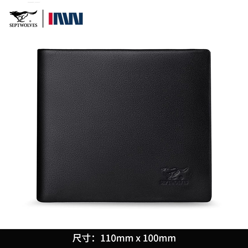 Importé - Portefeuille Porte-Cartes d'affaires Cuir Véritable