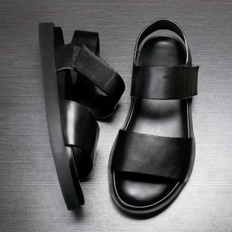 Importé - Chaussure Homme Sandales Romaines Cuir