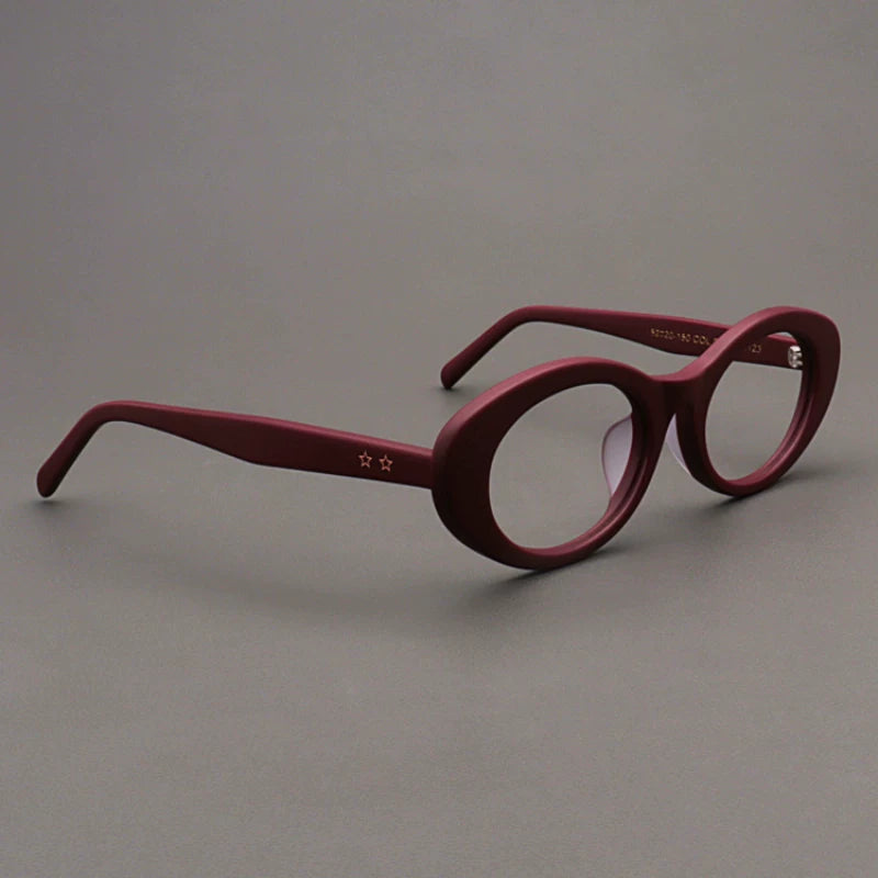 Importé – Monture Lunettes Mixte Ovales Style Rétro