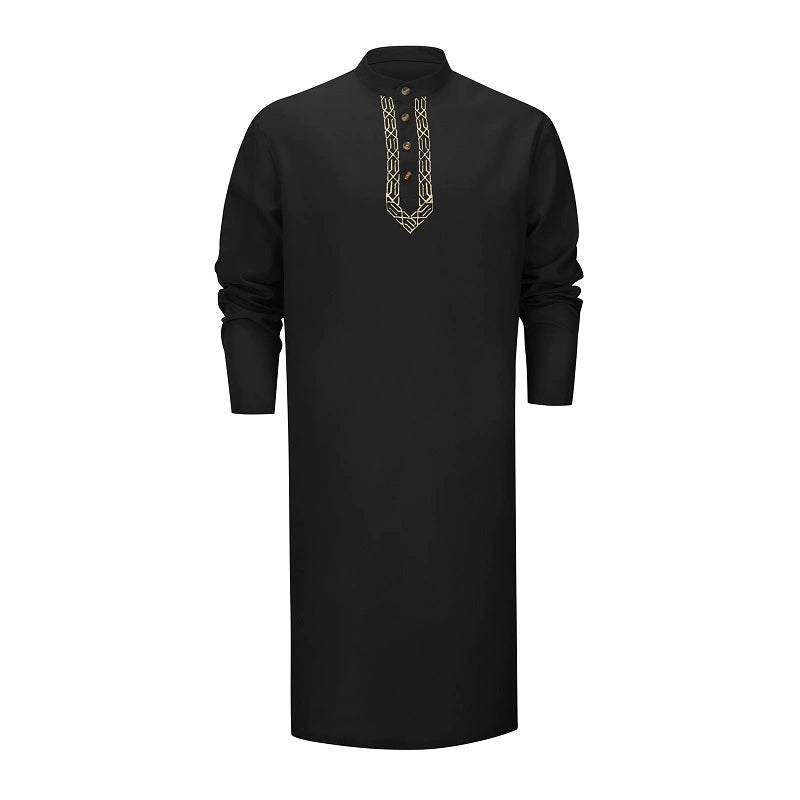 Importé - Haut Tunique Homme Shalwar Kameez Manches Longues
