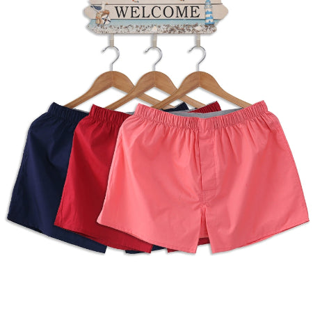 Importé - Lot 3 Boxers Sport Homme Pur Coton