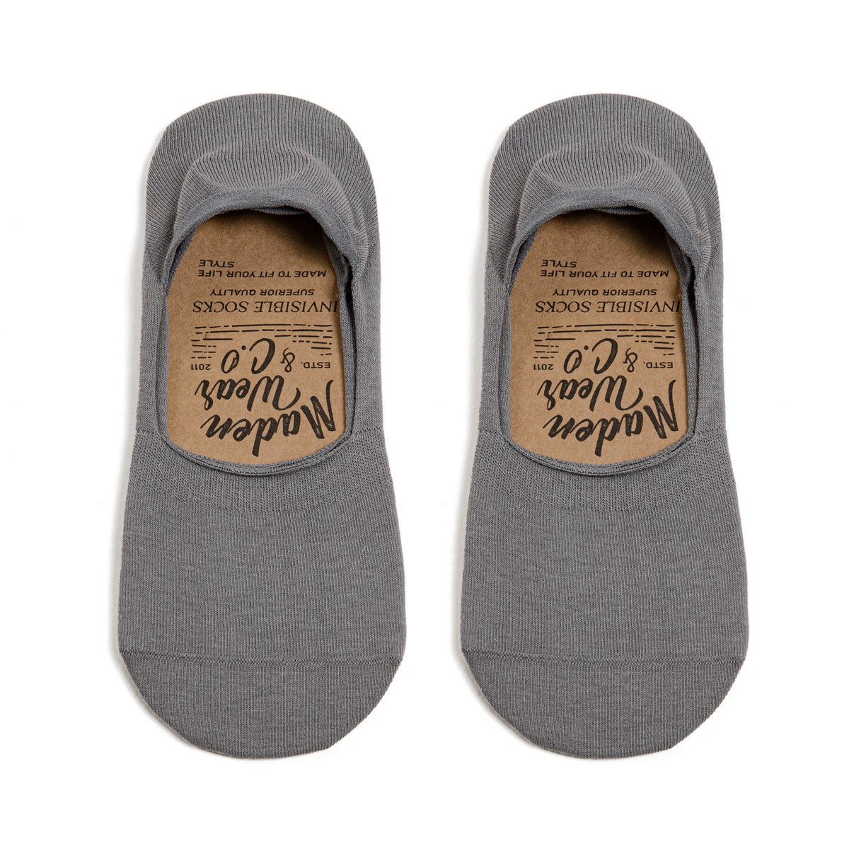 Importé - Chaussettes Invisibles en Coton Anti-dérapant