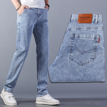 Importé - Pantalon Jean Denim Homme Décontracté
