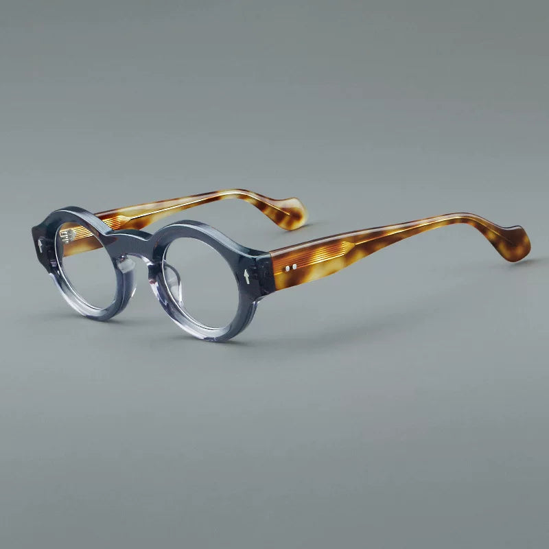 Importé – Monture Ronde Style Rétro Lunettes Mixte