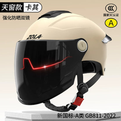 Importé - Casque Blindé Anti-Choc Protection Moto Velo