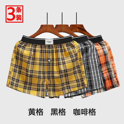 Importé - Lot x3 Culottes Homme Pur Coton