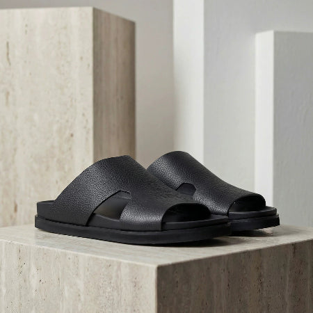 Importé - Chaussure Sandales Homme Décontractées En Cuir