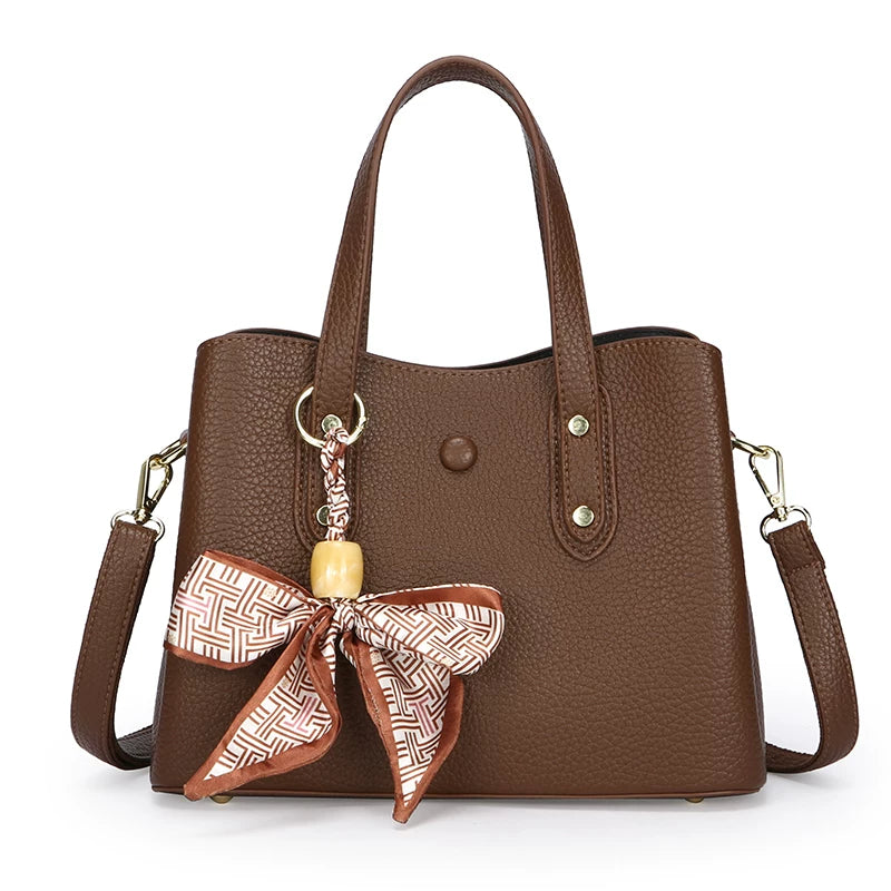 Importé - Sac À Mains Bandoulière Femme En Cuir