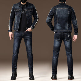 Importé - Ensemble Jacket Homme En Stretch Slim Fit