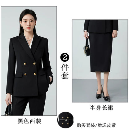 Importé - Ensemble Tailleur Femme 2-3 Pièces Slim Fit Premium