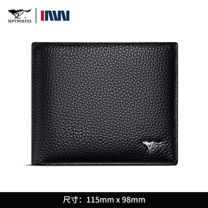 Importé - Portefeuille Porte-Cartes d'affaires Cuir Véritable