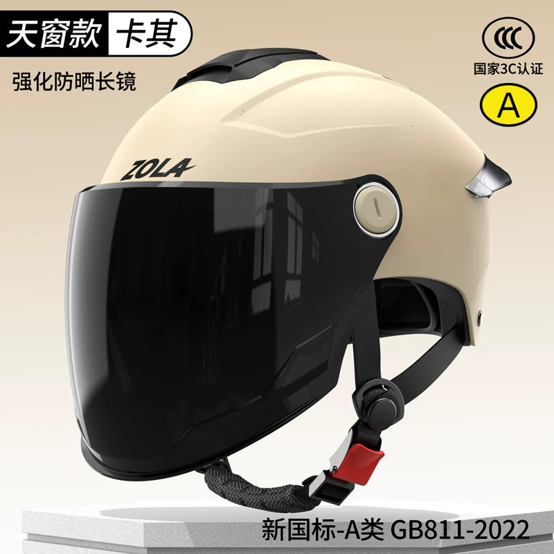 Importé - Casque Blindé Anti-Choc Protection Moto Velo
