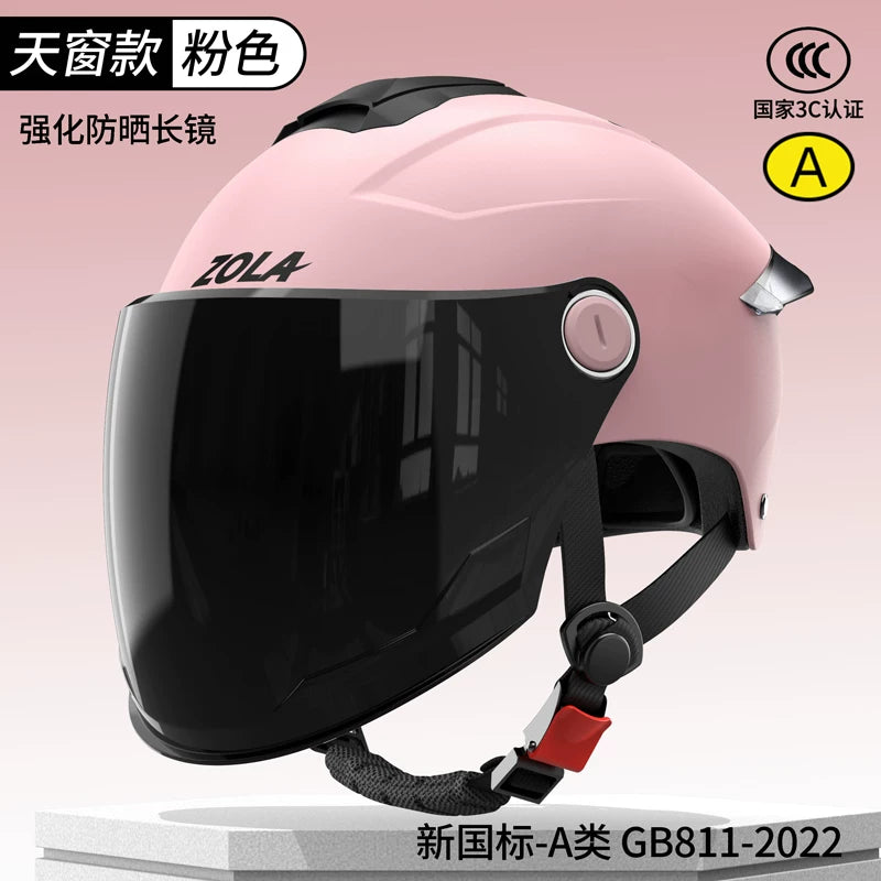 Importé - Casque Blindé Anti-Choc Protection Moto Velo