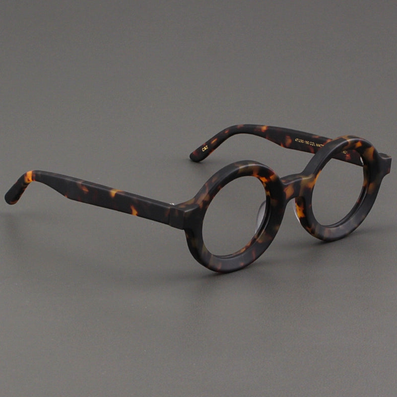Importé – Monture Large Lunettes Rétro Mixte
