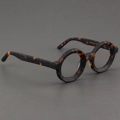 Importé – Monture Large Lunettes Rétro Mixte