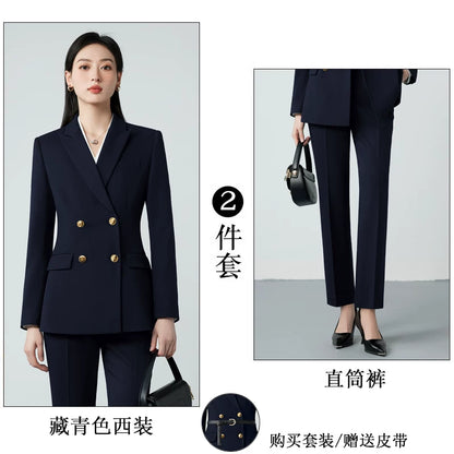 Importé - Ensemble Tailleur Femme 2-3 Pièces Slim Fit Premium