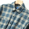 Importé - Chemise Carreaux Délavées Homme A Manches Longues