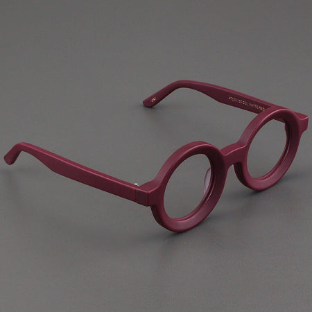 Importé – Monture Large Lunettes Rétro Mixte