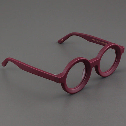 Importé – Monture Large Lunettes Rétro Mixte