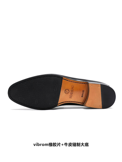 Importé - Chaussure IGESHI Mocassin Homme Véritable Cuir