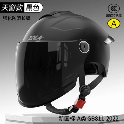 Importé - Casque Blindé Anti-Choc Protection Moto Velo