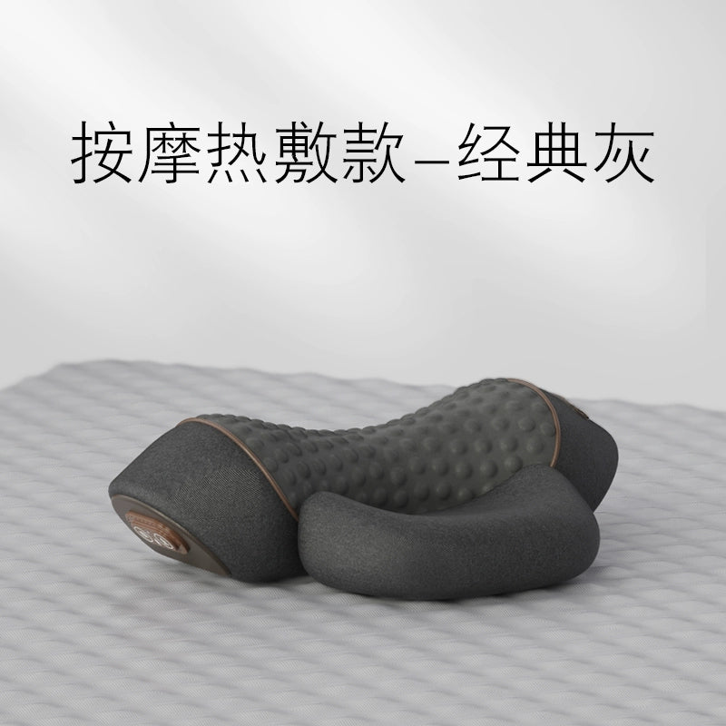 Importé - Oreiller Cervical Cylindrique Avec Thermothérapie Pour Soutenir La Colonne Vertébrale