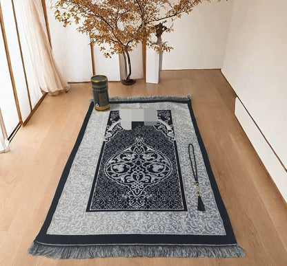 Importé -  Ensemble Coffret prière -Tapis + Chapelet