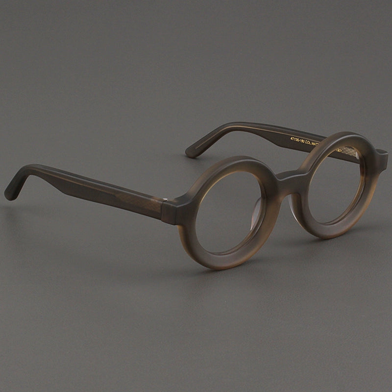 Importé – Monture Large Lunettes Rétro Mixte