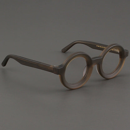 Importé – Monture Large Lunettes Rétro Mixte