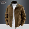 Importé - Veste Jacket Homme Col Montant Manches Longues 100% coton