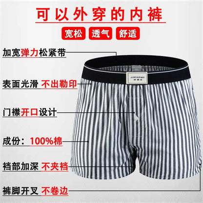 Importé - Lot x3 Culottes Homme Pur Coton