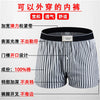 Importé - Lot 3 Boxers Sport Homme Grandes Tailles Pur Coton