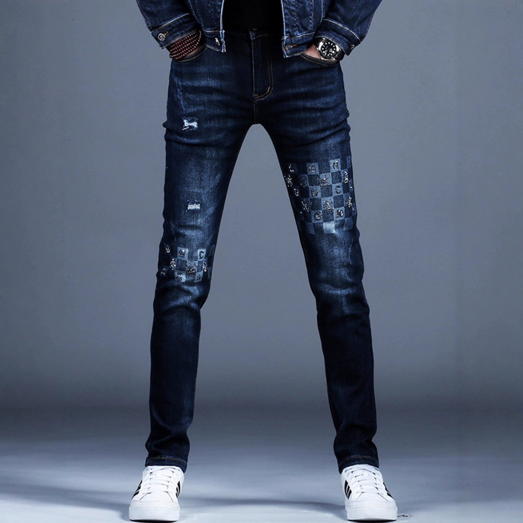 Importé - Ensemble Jacket Homme Slim Fit En Stretch