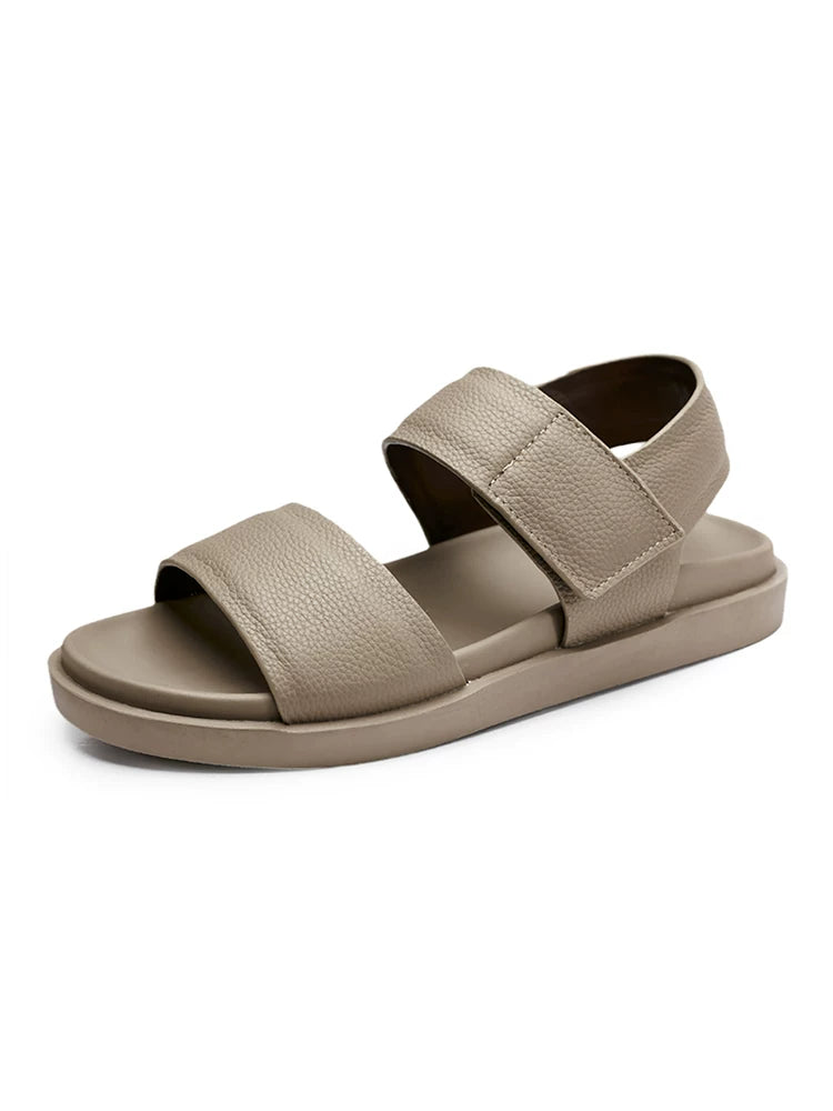 Importé - Chaussure Sandales En Cuir