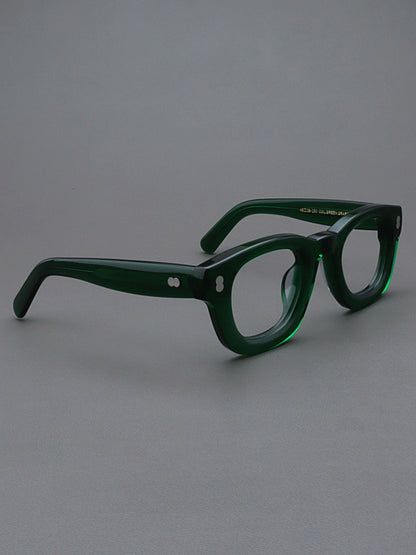 Importé – Monture Large Epaisse Lunettes Rétro