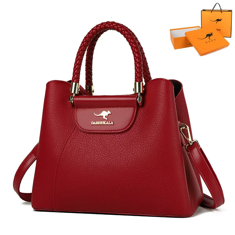 Importé - Sac À Mains Femme En Cuir Authentique