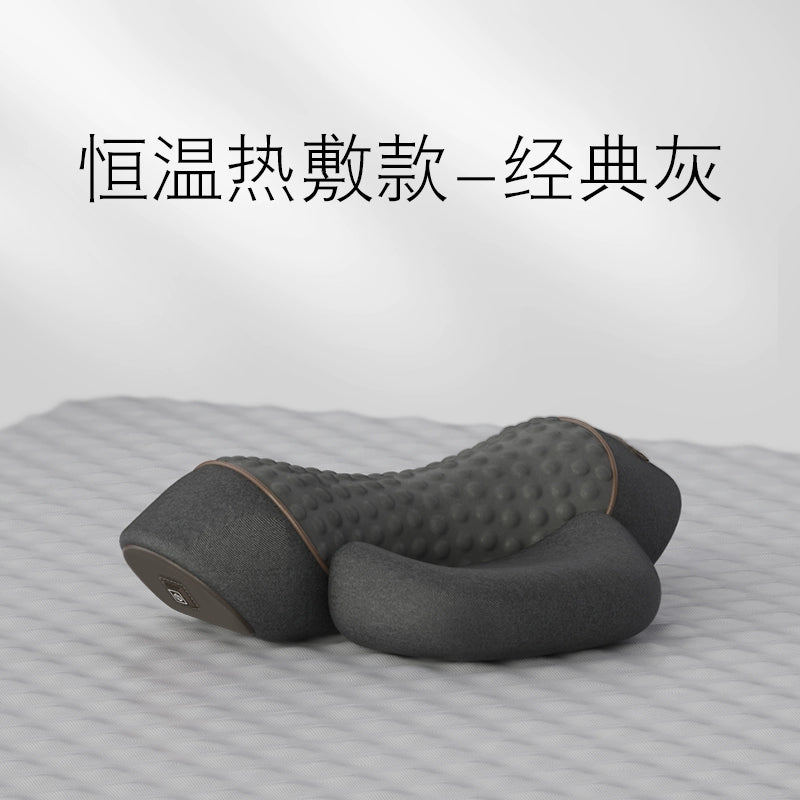 Importé - Oreiller Cervical Cylindrique Avec Thermothérapie Pour Soutenir La Colonne Vertébrale