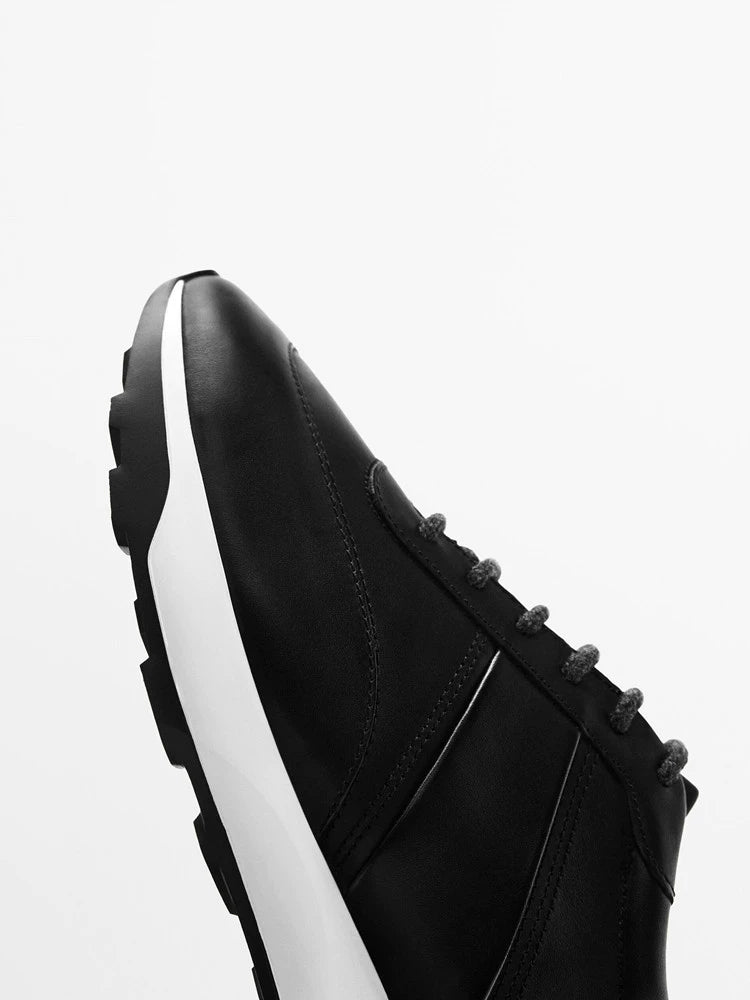 Importé - Chaussure Homme Sport Décontractées En Cuir Véritable